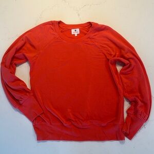Sundry Coral Crewneck Sweatshirt